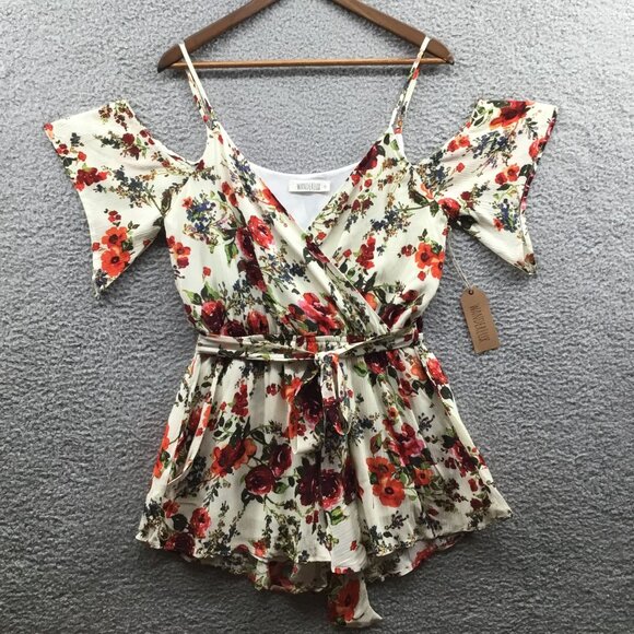 Wanderlux Rose Garden Romper‎ S - Picture 1 of 3